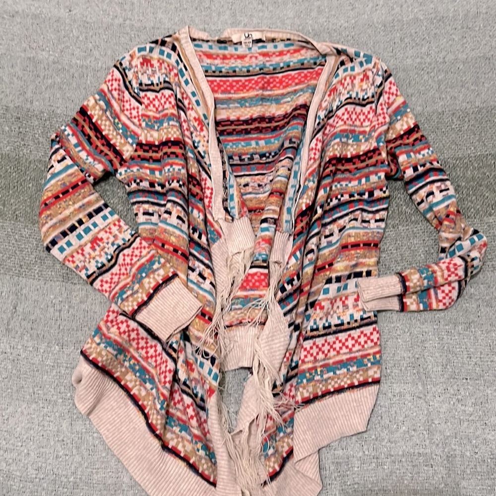 Colorful cardigan